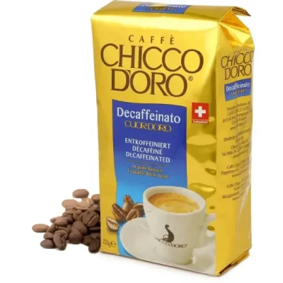 Кава зернова без кофеїну Chicco D'Oro Decaffeinato Cuord'oro 250 г Швейцарія