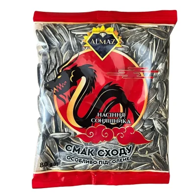 Семетки смугасті солоні Смак Сходу ALMAZ 80 г
