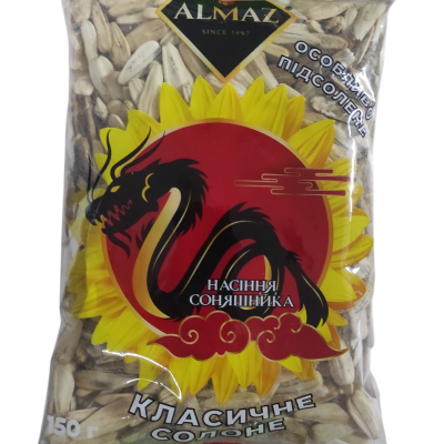 Семески білі класичні солоні Смак Сходу ALMAZ 150 г