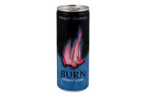 Енергетичний напій Burn Energy Fruit Punch 250мл Великобританія