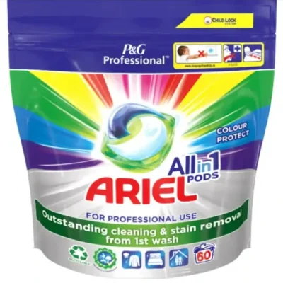 Капсули для прання Ariel Colour Protect For Professional Use All In 1 Pods (60 шт., 19,7 г) Німеччина