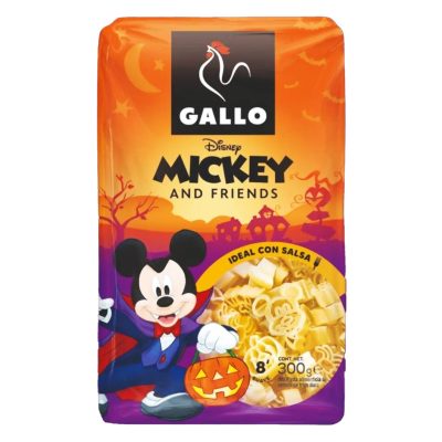 Макаронні вироби Gallo Disney Mickey and Friends halloween 300 г Іспанія