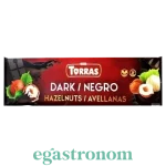 Шоколад чорний  та глютену з фундуком Torras Zero Dark Huzelnuts 300 г Іспанія