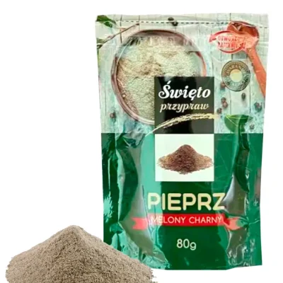 Перець чорний мелений Pieprz Swiata Czarny Mielony RMIX 80 г Польща