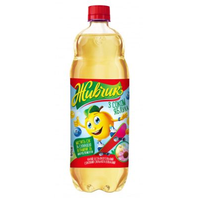 Напій соковмісний газований Живчик Яблуко 2 л Україна