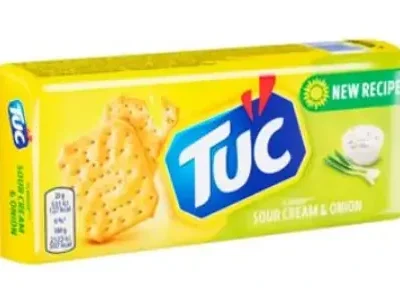 Крекери зі смаком сметану та цибуля TUC Cream and Onion 100 г