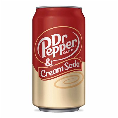 Напій Dr Pepper Cream Soda ж/б 0.33 л США