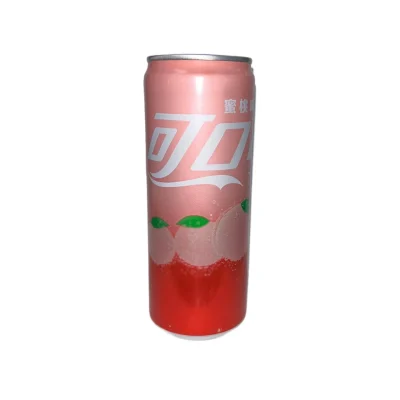 Напій сильногазований Coca-Cola peach 330 мл ж/б Азія