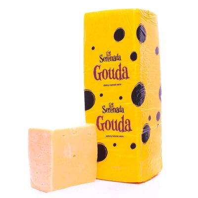 Сир напівтвердий Serenada Gouda 1 кг Польща