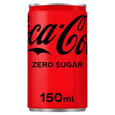 Напій сильногазований БЕЗ САХАРА Coca Cola ZERO SUGAR 150 мл