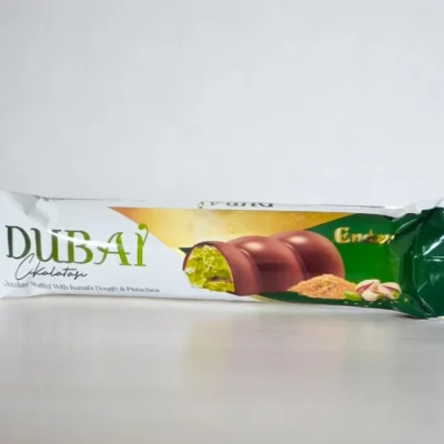 Дубайський шоколадний батончик із фісташками та кандіфі Ender Dubai Chocolate with Pistachio&Kadaifi 35 г