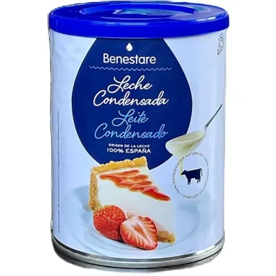 Згущене молоко Benestare Leche Condensada Desnatada 740г Іспанія