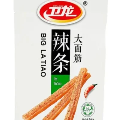 Снек гострий латяо Weilong Big Latiao Hot & Spicy 106г Китай