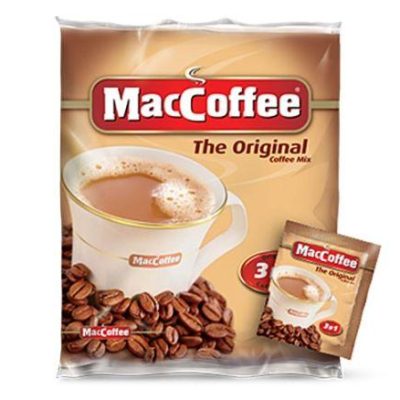 Кава розчинна Maccoffee 3 в 1 Original (25 пакетів) 500г