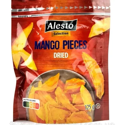 Манго сушене Alesto Mango Pieces 125 г Німеччина