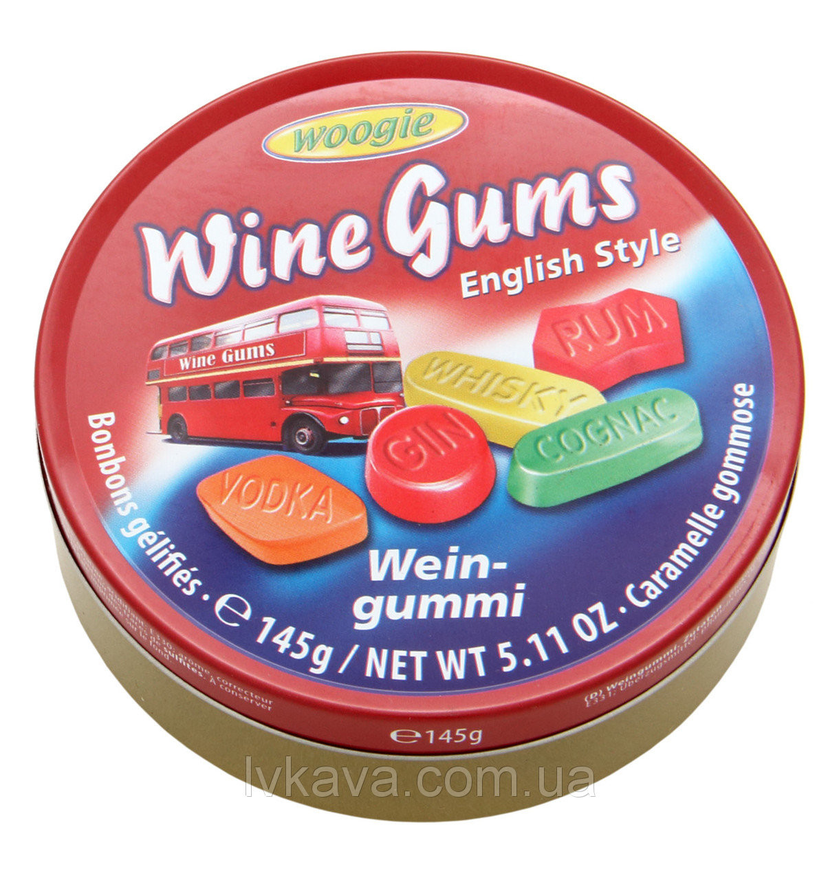 Жувальні цукерки English stile (англійський стиль) зі смаками алкогольних напоїв Австрія 145г