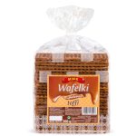 Вафлі в карамельній глазурі тофі M&K Wafelki w polewie Toffi 300г Польща