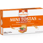 Міні-тости пшеничні Diatosta Mini Tostas 120г Португалія
