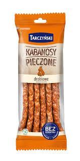 Ковбаски Кабанос курячі  БЕЗ ГЛЮТЕНУ TARCZYŃSKI Kabanosy Drobiowe 230г Польща