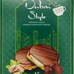 Печиво «Дубайський стиль» із фісташково-кунжутним кремом у шоколаді Dubai Style Twoje 180г Польща