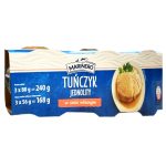 Тунець у власному соусі Marinero Tunczyk Jednolity w sosie wlasnym 240г (3x80г) Польща