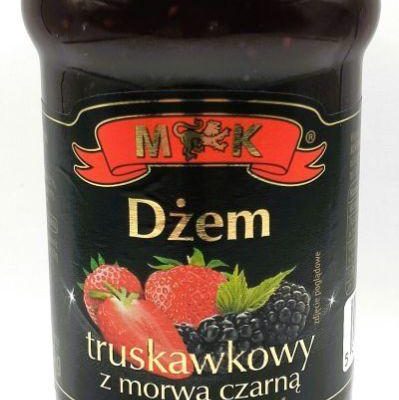 Джем полуничний із чорною шовковицею M&K Dzem Truskawkowy z morwa czarna 315г Польща