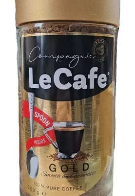 Кава розчинна з ложкою Compagnic LE CAFE GOLD 200г Польща