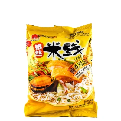 Рисова вермішель швидкого приготування зі смаком курки та морепродуктів Ne Zhong Rice Noodle 80г