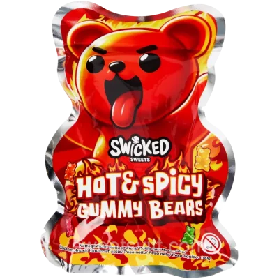 Желейні цукерки Ведмедики (гострий смак) Swicked Hot&Spicy 100г Нідерланди