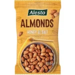 Мигдаль смажений з медом та сіллю Alesto Almonds Honey & Salted 150г Німеччина