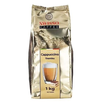 Капучіно зі смаком тірамісу Swisso Cappuccino Tiramisu 1кг Німеччина