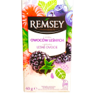 Чай фруктовий Солодка малина Remsey Slodkiel Maliny (20x2г) 40г Польща