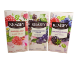 Чай фруктовий Лісова ягода Remsey Owocow Lesnych (20x2г) 40г Польща  Чай пакетований являє собою збір ягід, листя, фрук