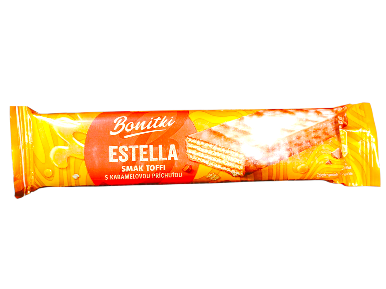Вафлі в шоколаді з карамельною начинкою Bonitki-Estella Toffi 50г Польща