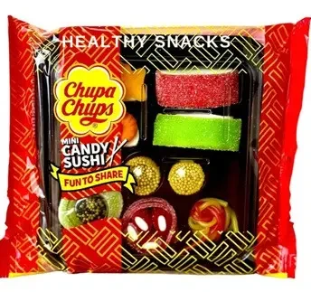 Набір желейних цукерок Суші Chupa Chups Mini Candy Sushi 100г Нідерланди