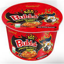 Локшина швидкого приготування зі смаком гострої курки Samyang Buldak 2x Spicy Hot Chicken Flavor Ramen 105 г