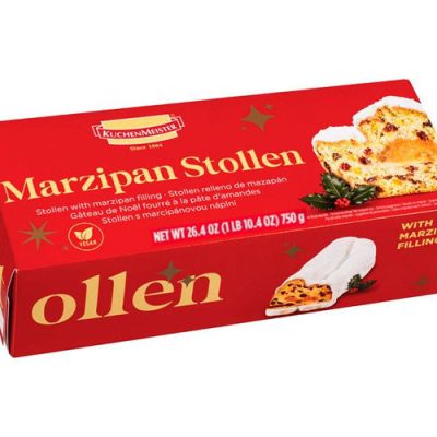 Штолен різдвяний з Марципаном Kuchenmeister Marzipan Stollen, 750 г Німеччина
