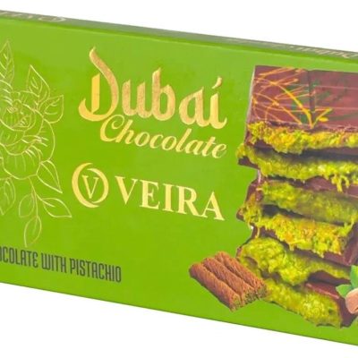 Дубайський шоколад із фісташковим кремом VEIRA DUBAI 100г