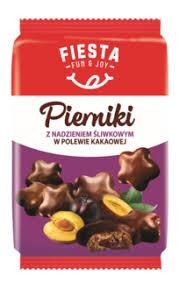 Імбирне печиво зі сливовою начинкою Fiesta pierniki z nadzieniem sliwkowym 200 г Польща