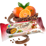 Пряник імбирний із мультифруктовим джемом та апельсиновою цедрою Bombi 50 г Словаччина