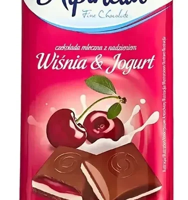 Шоколад "Alpinella" вишня з йогуртом, Польща, 100 г