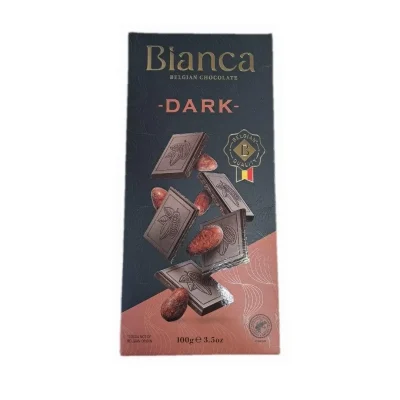Шоколад чорний  Bianca Dark 100 г Бельгія