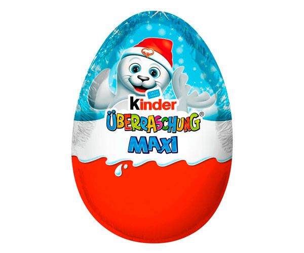 Шоколадне яйце Kinder Uberraschung Maxi 100 г Німеччина
