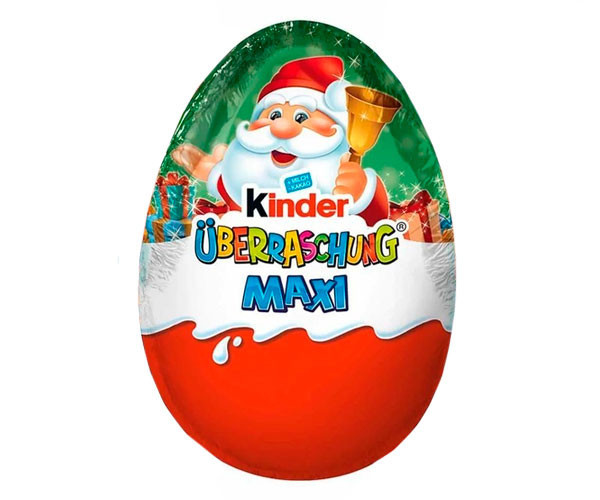 Шоколадне яйце Kinder Uberraschung Maxi 100 г Німеччина