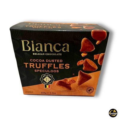 Цукерки трюфельні Bianca Belgian chocolate Truffles Speculoos 150 г Бельгія