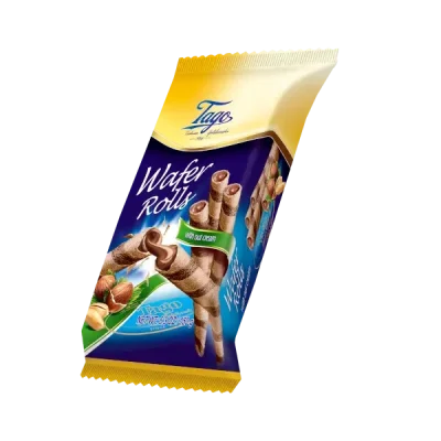 Вафельні трубочки з горіховим кремом Tago Wafer Rolls With nut cream 150 г