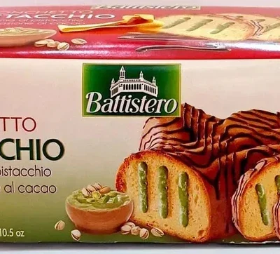 Кекс (Панетоне) з фісташковим кремом Battistero Tronchetto Pistacchio 750 г Італія