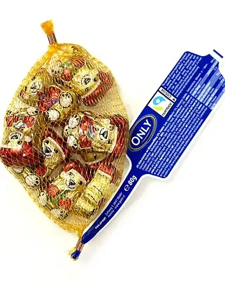 Шоколад молочний ВЕДМЕЖАТА Only Австрія 80г