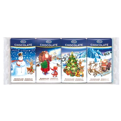 Різдвяний набір мінішоколадок Only (4 шт.х15г) 60г Австрія