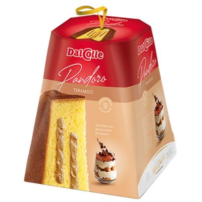 Панетоне з кремом Тирамісу Dal Colle Pandoro TIRAMISU 750 г Італія